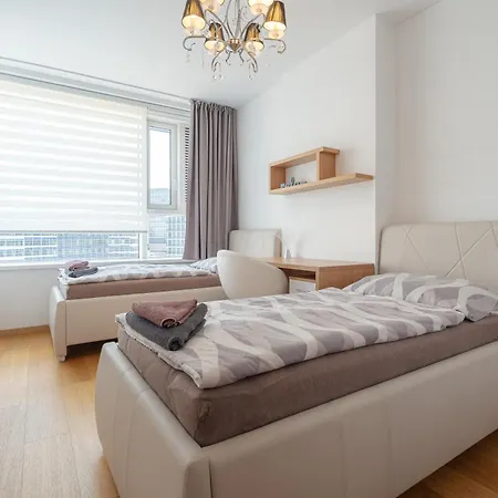 High Floor 2br Downtown With Danube View Balcony Parking Available * Bratislava