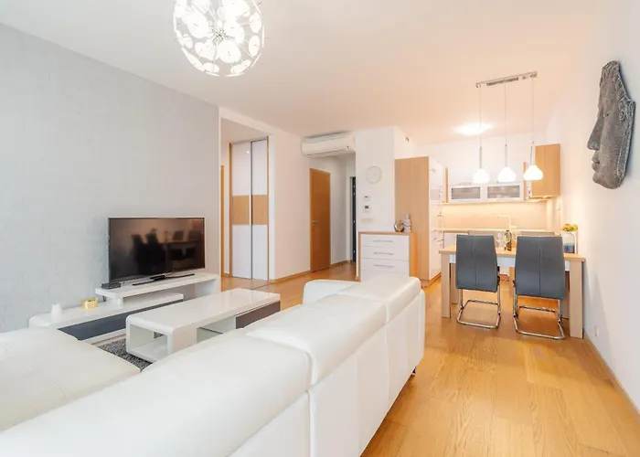 High Floor 2br Downtown With Danube View Balcony Parking Available Bratislava