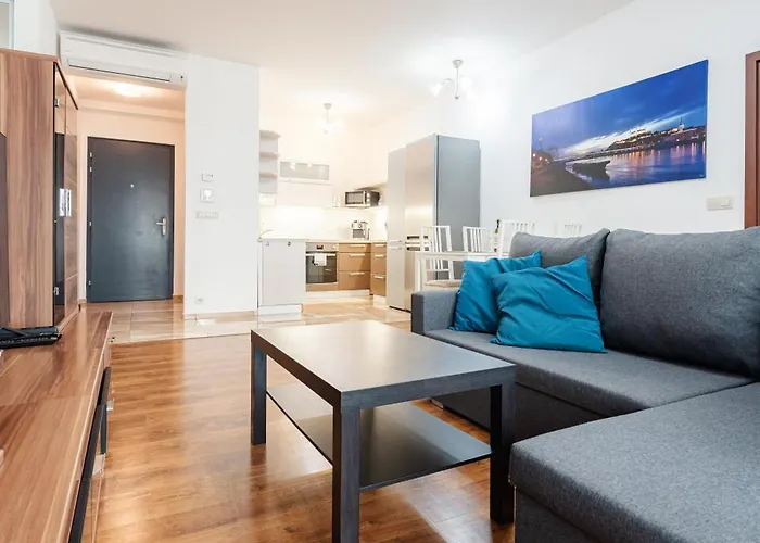 Apartament High Floor 2br Downtown With Danube View Balcony Parking Available