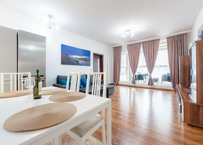 High Floor 2br Downtown With Danube View Balcony Parking Available * Bratislava