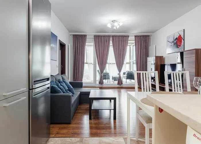 High Floor 2br Downtown With Danube View Balcony Parking Available * Bratislava