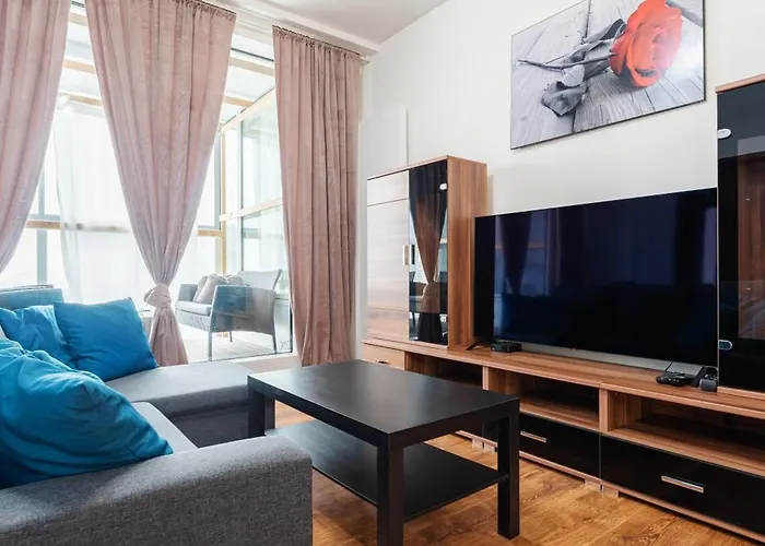 High Floor 2br Downtown With Danube View Balcony Parking Available * Bratysława